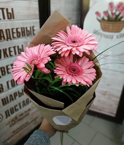 Букет цветов из: Герберы в Качканаре