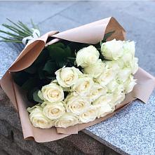 Букет Белые розы Анастасия #REPLACE_PRED# Качканаре